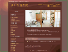 Tablet Screenshot of mizoguchishika.com